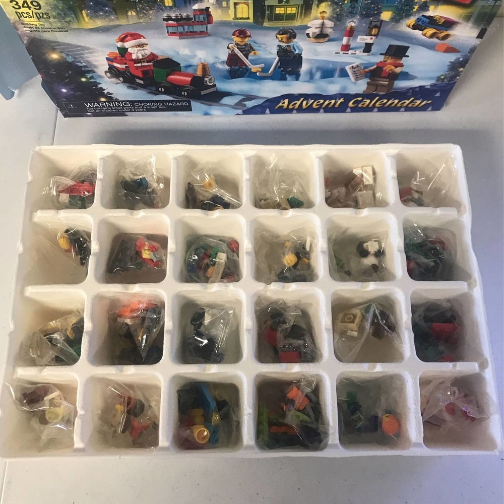 LEGO CITY Advent Calendar 60303 Building Kit With City Play Mat - OPEN B… - Picture 3 of 3